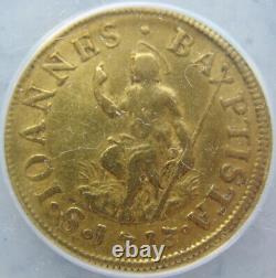 Italy-Florence 1713 Gold Florino ANACS EX-40 Details