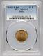 Italy, Gold 10 Lire 1863-t Bn Pcgs Ms 63, Rare21