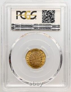 Italy, Gold 10 Lire 1863-t Bn Pcgs Ms 63, Rare9