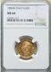 Italy, Gold 20 Lire 1882 R Ngc Ms 64, Rare8