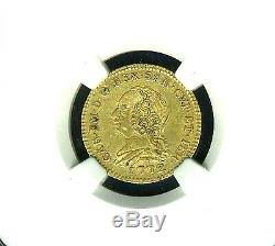 Italy / Italian States Sardinia 1772 1/2 Doppia Gold Coin Certified Ngc Xf-45