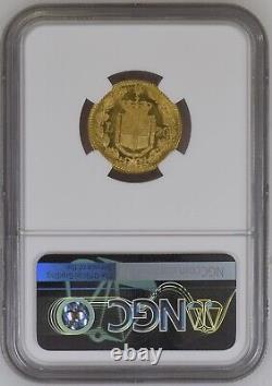 Italy Kingdom 1884-r 20 Lire Gold Coin Uncirculated, Ngc Certified Ms-63, Rare