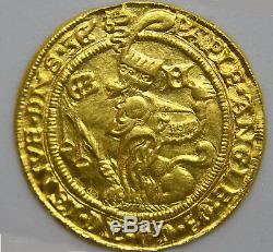 Italy Milano 24K Solid Gold Galeazzo Maria Sforza Repro Coin