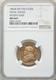 Italy Papal States 1866 20 Lire Gold Coin Choice Uncirculated Ngc Cert. Ms64+