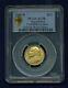 Italy Papal States 1868 20 Lire Gold Coin Almost Uncirculated Certifiedpcgs Au58