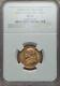 Italy Papal States 1868 20 Lire Gold Coin Choice Uncirculated Certified Ngc Ms62