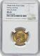 Italy Papal States 1868 20 Lire Gold Coin Choice Uncirculated Ngc Certified Ms63