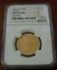 Italy Parma 1815 Gold 40 Lire NGC UNC Details Maria Luigia