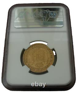 Italy Parma 1815 Gold 40 Lire NGC UNC Details Maria Luigia