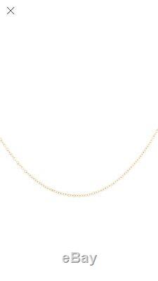 Italy Roberto Coin 750 18k Chain Necklace 16 Yellow Gold