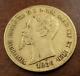 Italy Sardinia 1855 B Eagle Head Gold 20 Lire AU Vittorio Emanuele II