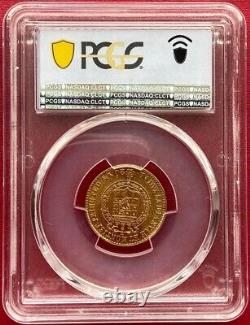 Italy Sardinia, Gold 20 Lire 1820-l Eagle Pcgs Au 58, Rare7
