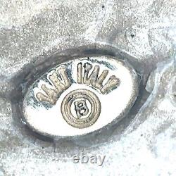 Italy Tagliamonte Vicenza 14k Gold Coin Sterling Silver Link Bracelet 8 30grams