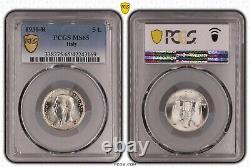 Italy, Victor Emmanuel III, 5 Lire 1930-R, Silver, PCGS MS65, KM-67, Eagle