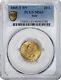 Italy Vittorio Emanuele II Gold 20 Lire 1865 T-BN, PCGS MS-63, Turino mint