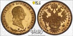Italy-lombardy Gold 1831/21 M 1/2 Sov Psgs Ms 64