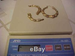Lot 47.1 Gram 18k 14k 10k Charm Bracelet Jabel Coin Milro Wedding Ring 14k Free