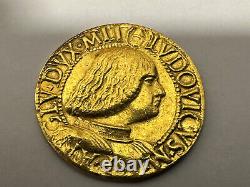 Ludovico Sforza, Doppio Ducato, 1494-1500, Milan Gold coin