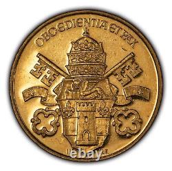 ND 1958-63 Vatican City 3 Dukat Gold Coin John XXIII 10.6g 0.334 AGW G1810