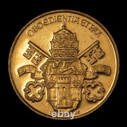 ND 1958-63 Vatican City 3 Dukat Gold Coin John XXIII 10.6g 0.334 AGW G1810