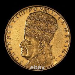 ND 1958-63 Vatican City 3 Dukat Gold Coin John XXIII 10.6g 0.334 AGW G1810