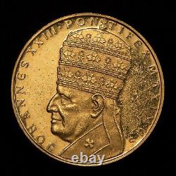 ND 1958-63 Vatican City 3 Dukat Gold Coin John XXIII 10.6g 0.334 AGW G1810
