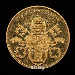 ND 1958-63 Vatican City 3 Dukat Gold Coin John XXIII 10.6g 0.334 AGW G1810