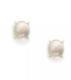 NEW $700 Roberto Coin Shanghai 18K Gold MOP & Smoky Quartz Stud Earrings
