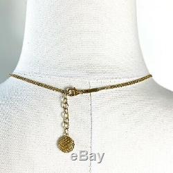 NEW Roberto Coin $5,100 18K Yellow Gold Long Station Necklace 40 w Ruby 32.5g