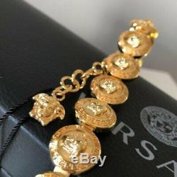 NEW VERSACE Medusa Coin Bracelet