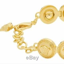 NEW VERSACE Medusa Coin Bracelet