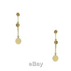 New 18k Roberto Coin Hoops Earrings Ti Amo I Love You $1500