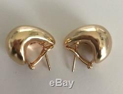 New Authentic Roberto Coin 18kt yellow gold Chic N Shine earrings