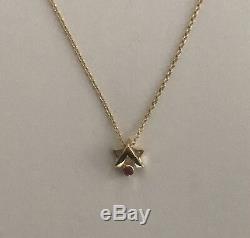 New Authentic Tiny Treasures Diamond Star of David 0.09 Necklace by Roberto Coin