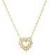 New Authentic Tiny Treasures Yellow Gold Heart Necklace by Roberto Coin