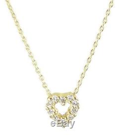 New Authentic Tiny Treasures Yellow Gold Heart Necklace by Roberto Coin