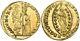 Nice 1709-22 Gold Coin Venice Italy Zecchino Ducat Giovanni Corner II KM 481 XF+