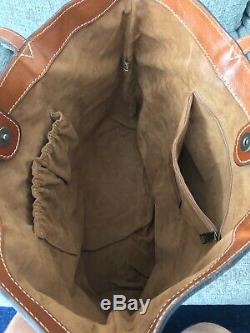 Patricia Nash Large Hunter Green & Saddle Tote New WithTags WithWallet & Coin Purse