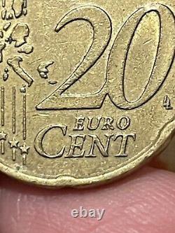 RARE- Italy 20 Cent Euro With Errors