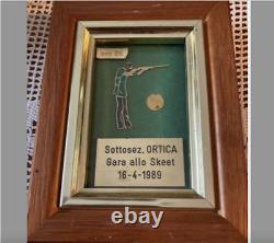 RARE VINTAGE 8K LOT Solid Gold COINS wood frame miniature Gold coin Maximillian