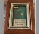 RARE VINTAGE 8K LOT Solid Gold COINS wood frame miniature Gold coin Maximillian