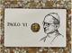 RARE VINTAGE 8K Solid Gold COIN Miniature Gold coin Pope Paul VI Special