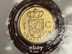 RARE VINTAGE 8K Solid Gold COIN miniature Gold coin Christ Redeemer SPECIAL