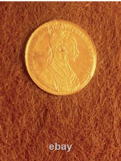 RARE VINTAGE LOT 8K Solid Gold COIN N. 7 miniature Gold KINGS & others