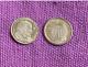 RARE VINTAGE LOT 8K Solid Gold COIN miniature Gold coins Pope & St Marine