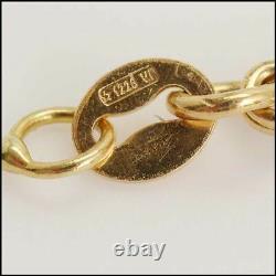 RDC11458 Authentic Roberto Coin 18K Gold Tiny Treasure Heart withDiamond Necklace