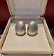 ROBERTO COIN 18K Gold Oval Earrings Omega Backs With Signature Gems In The Back