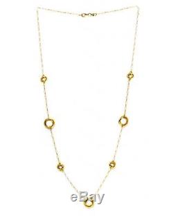 ROBERTO COIN 18K Yellow Gold Circle Necklace 531032AY2400