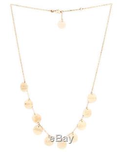 ROBERTO COIN 18K Yellow Gold Love Plus Necklace 262681AY1800 MSRP $1,780