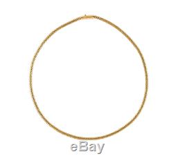 ROBERTO COIN 18K Yellow Gold Primavera Choker Necklace 13.4(g) $1650